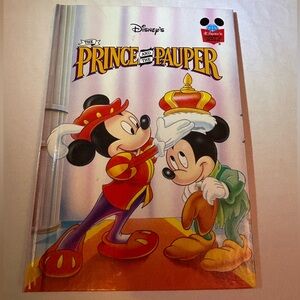 Disney The Prince And The Pauper Micky 1ST American Edition 1995